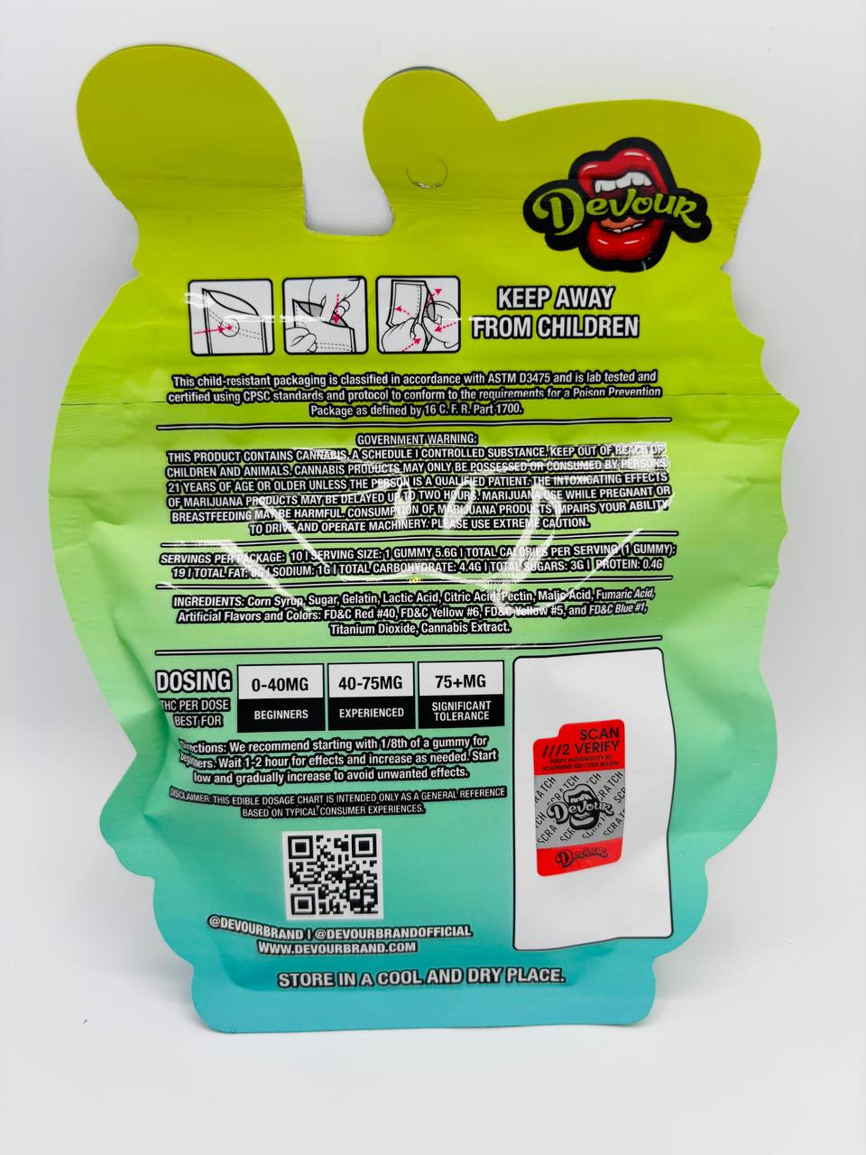#Devour757 : High Crawlers(750 MG) - Image 2