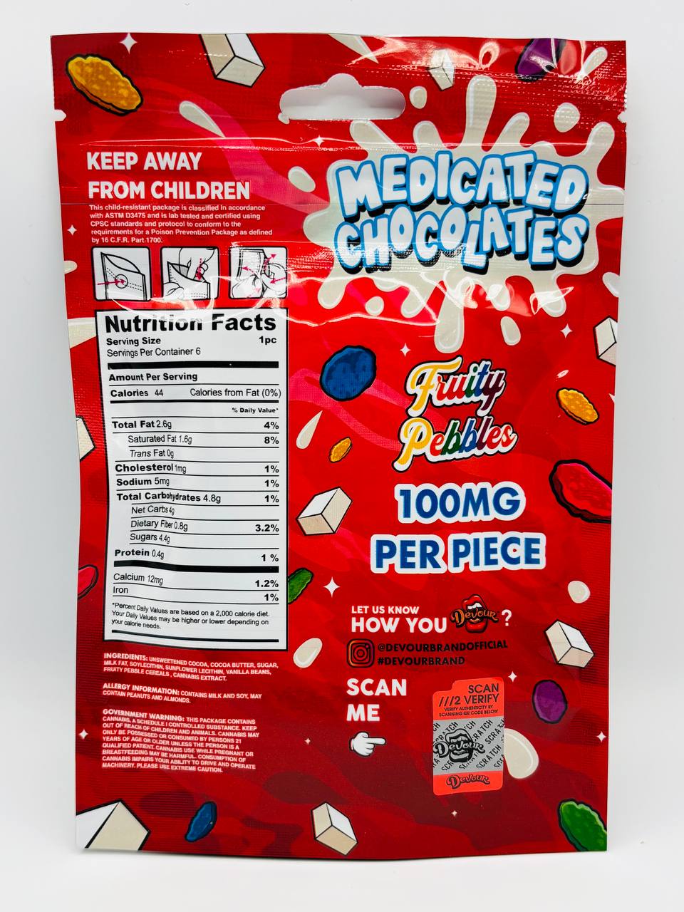 #Devour666 - Medicated Chocolates (600MG) - Image 2