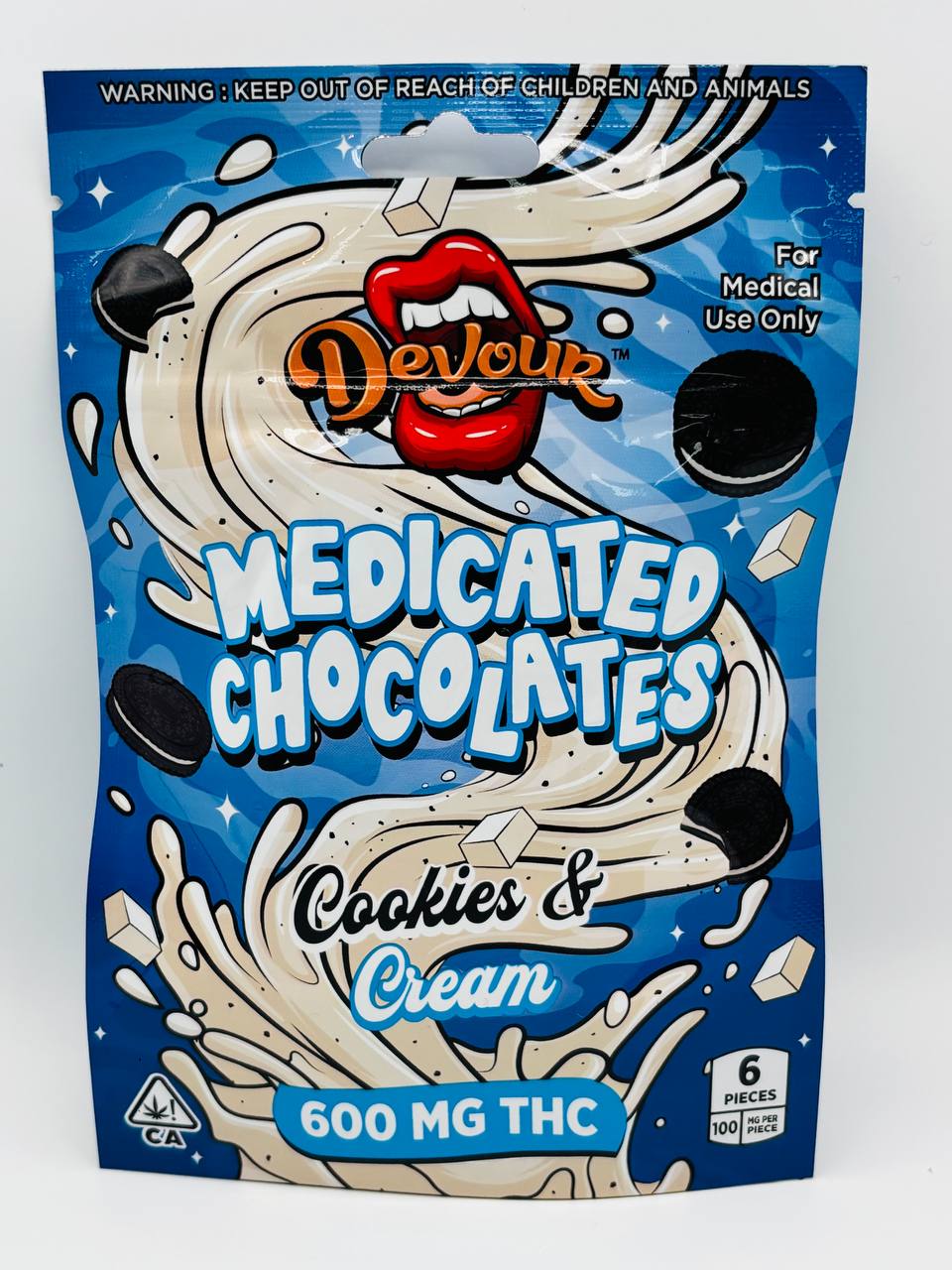 #Devour688 - Medicated Chocolates (600 MG)