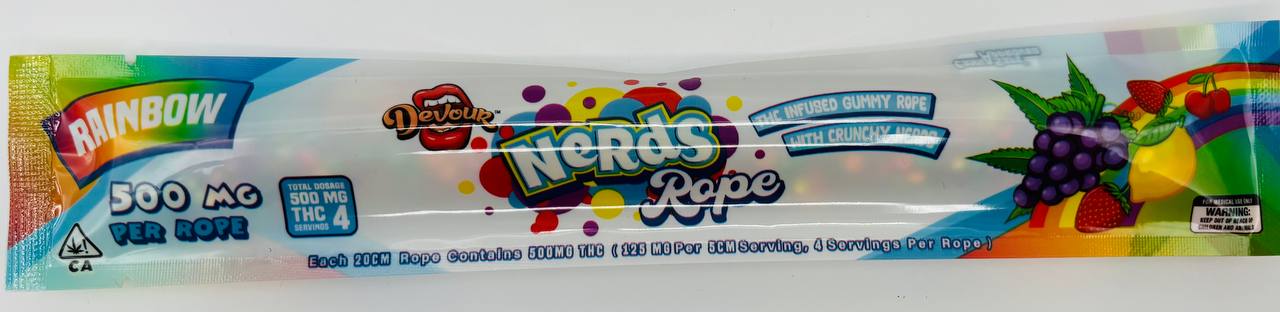 #Devour33 - Nerds Rope (500 MG) Rainbow