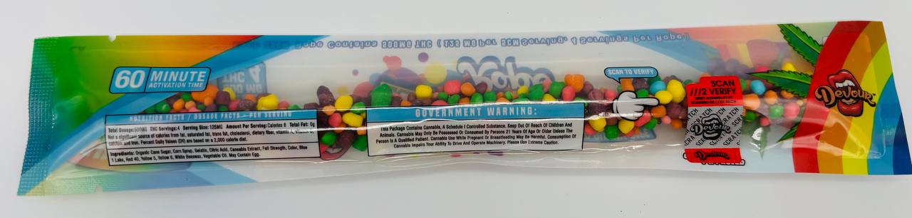 #Devour33 - Nerds Rope (500 MG) Rainbow - Image 2