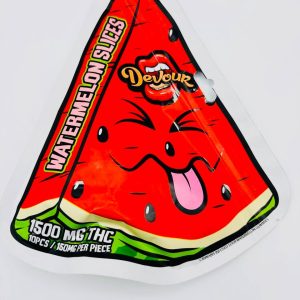 #Devour1503: Sour & Ring (1500 MG) Watermelon slices