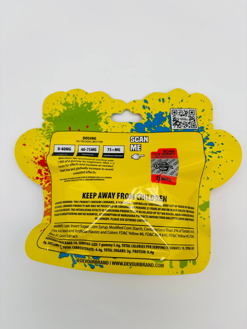 #Devour1505 :Sour & Ring (1500 MG) Sweet & villains - Image 2