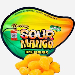 #Devour1507 : Sour & Ring (1500 MG) Sour Mango