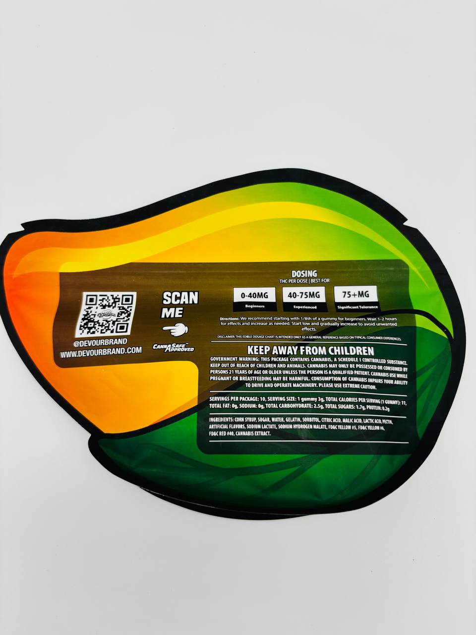 #Devour1507 : Sour & Ring (1500 MG) Sour Mango - Image 2