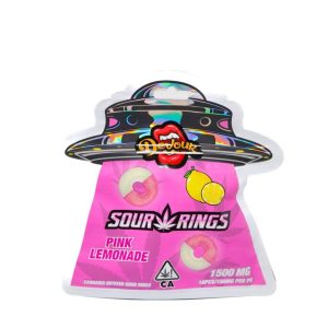 #Devour1511 :Sour & Ring (1500 MG) Pink Lemonade