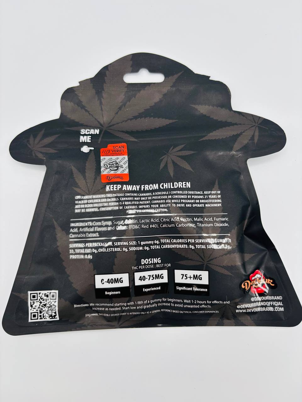 #Devour1511 :Sour & Ring (1500 MG) Pink Lemonade - Image 2