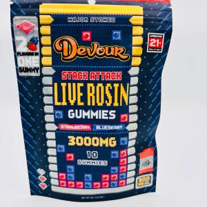 #Devour3011 Stacks Attack (3000 MG) Strawberry & blueberry