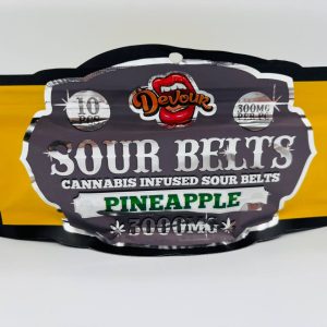 #Devour3033 -Sour Belts (3000 MG) Pineapple
