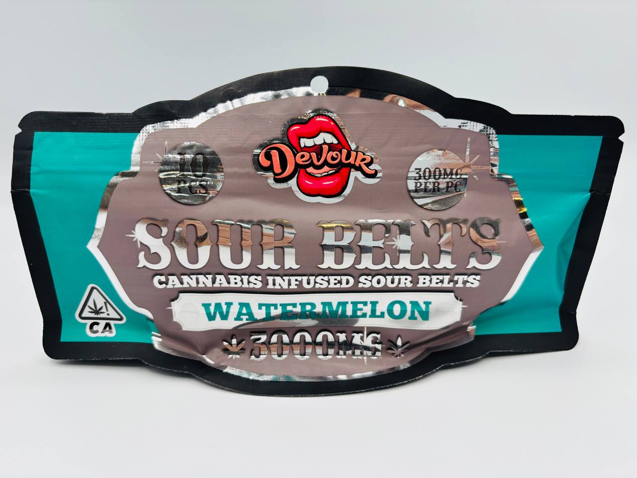 #Devour3055 -Sour Belts (3000 MG) Watermelon