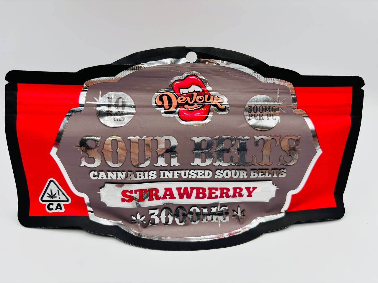 #Devour3077 -Sour Belts (3000 MG) Strawberry
