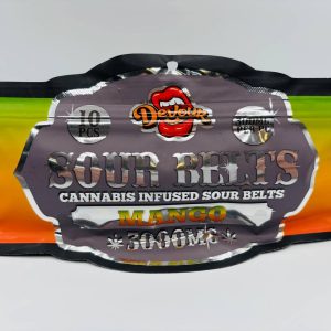 #Devour3088 -Sour Belts (3000 MG) Mango