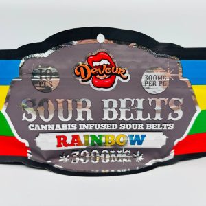 #Devour3099 -Sour Belts (3000 MG) Rainbow