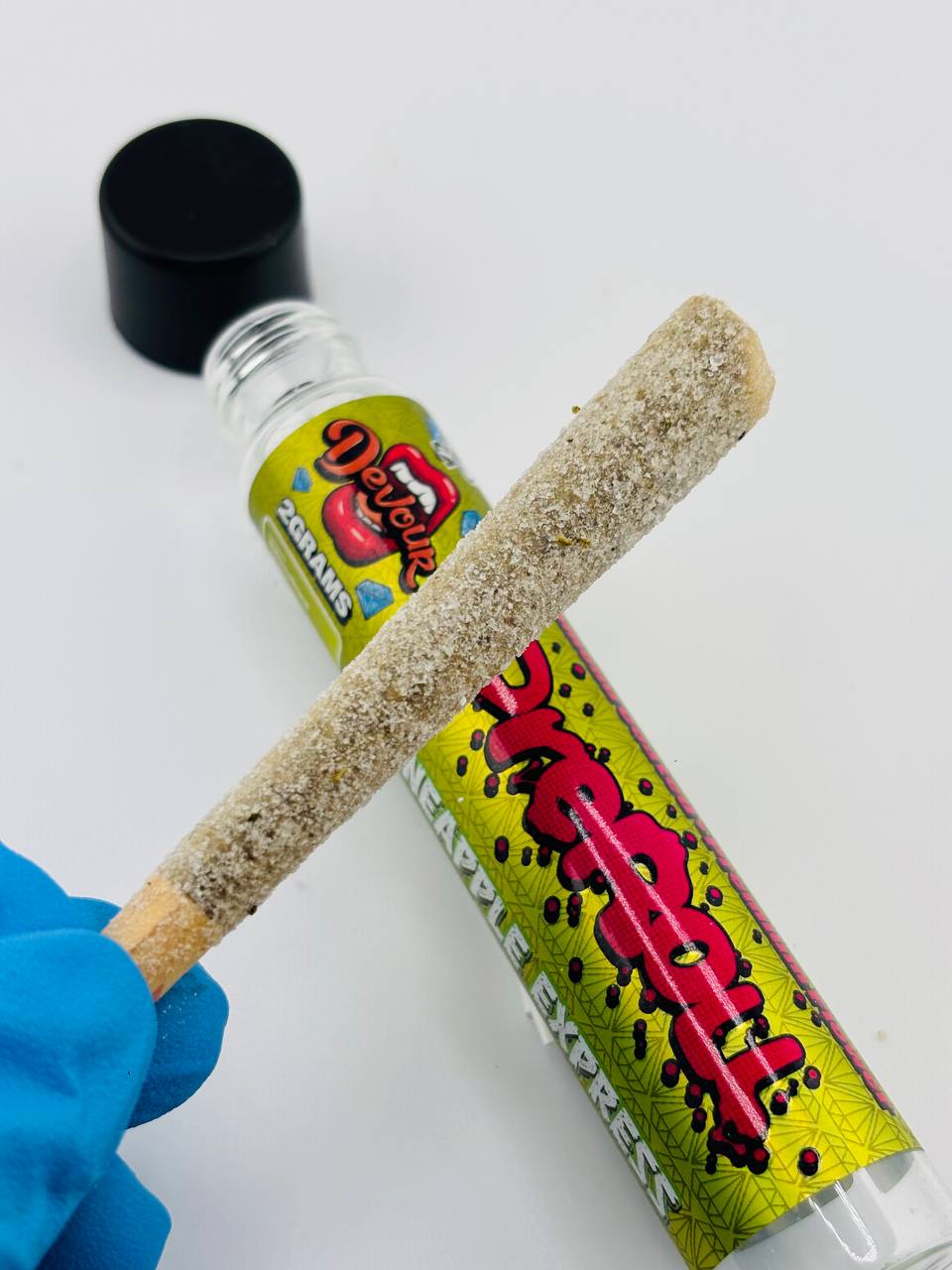 #Pre19- Diamond Coated •Premium Flower Hybrid :Pineapple Express